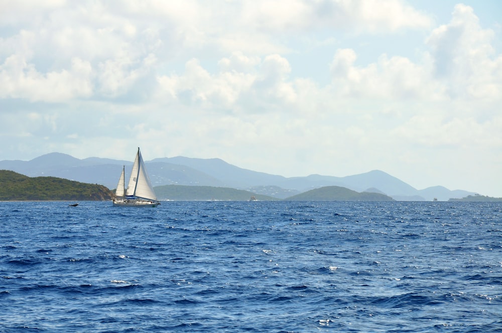 a sailboat on the water