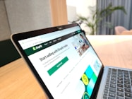 a tablet and a laptop