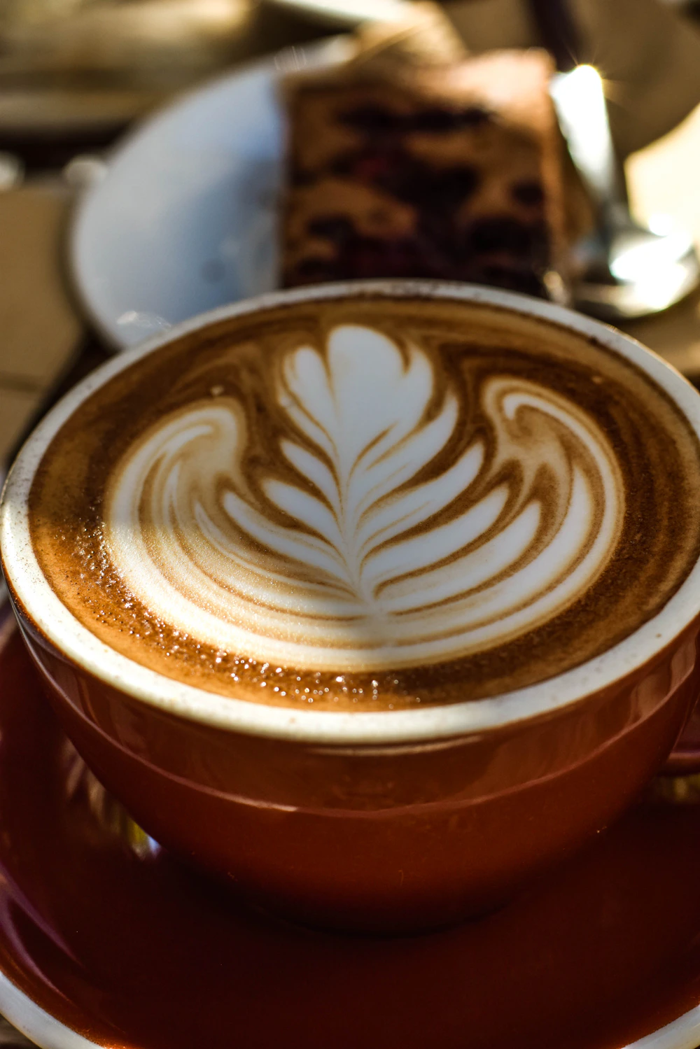 Sore signature latte