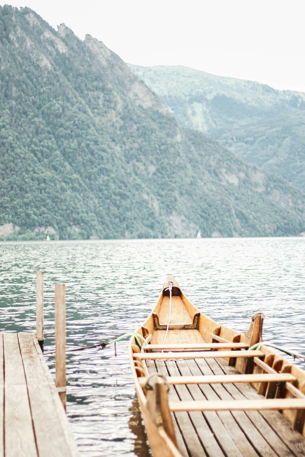 a boat on a dock