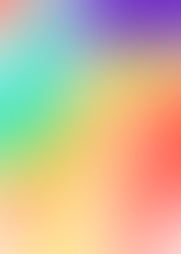 Close-up of animated graphs blending seamlessly with bright background colors.