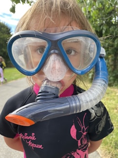 a person wearing glasses