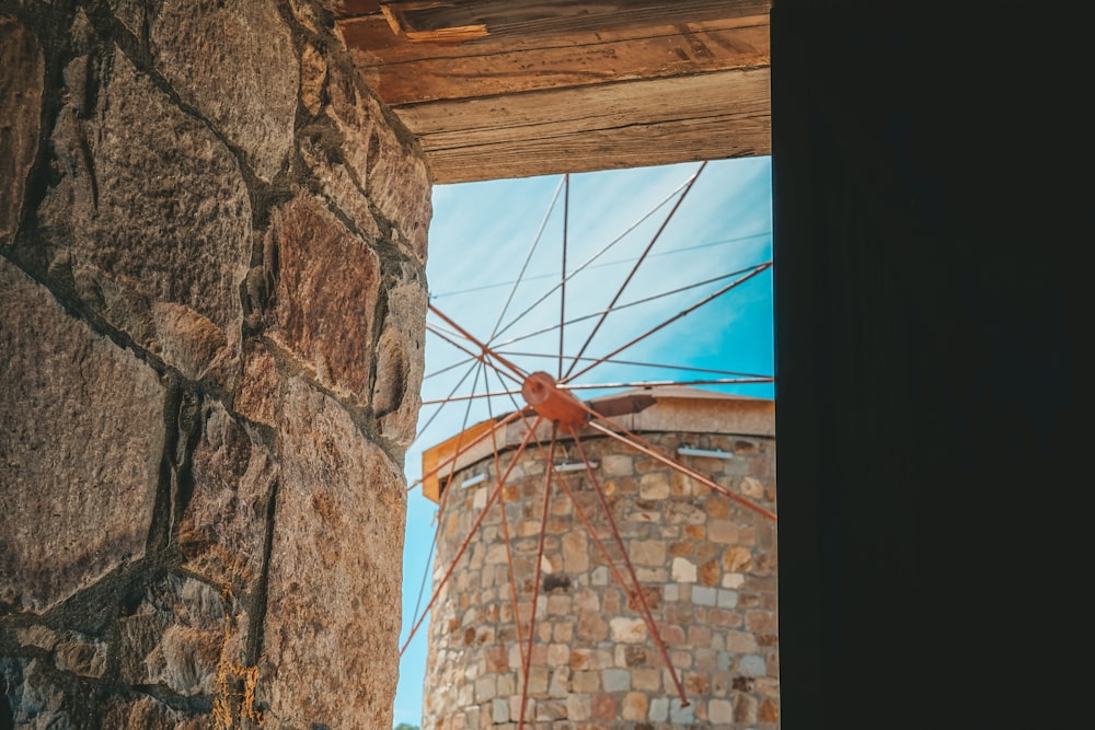 a person climbing a ladder