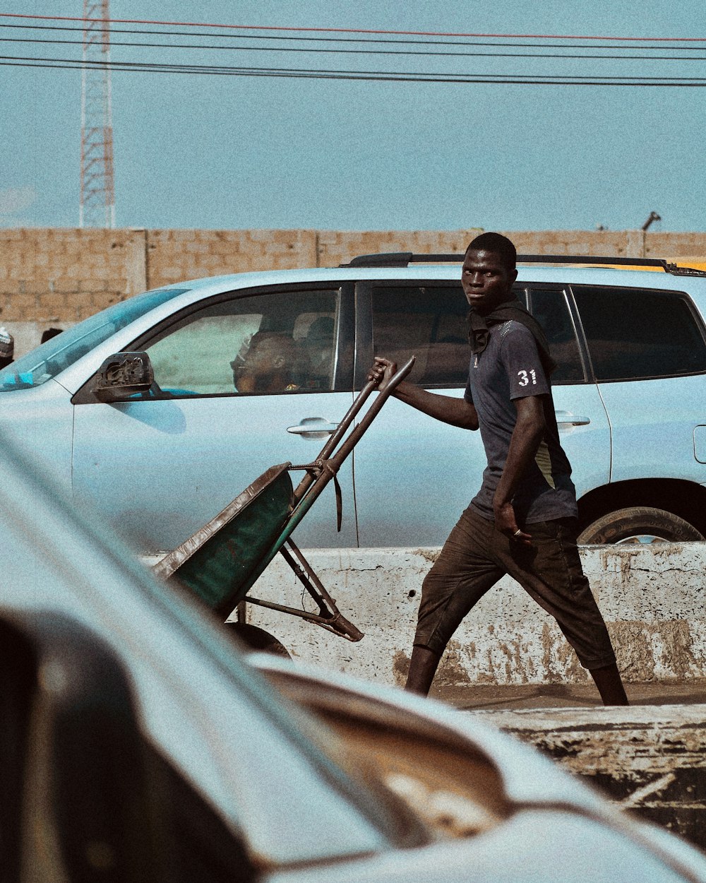 a man holding a gun