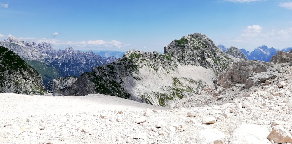 a rocky mountain range