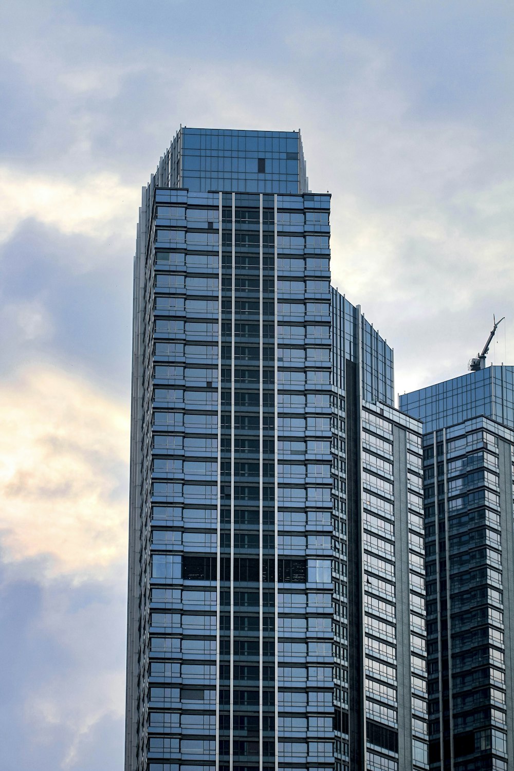 a tall building with many windows