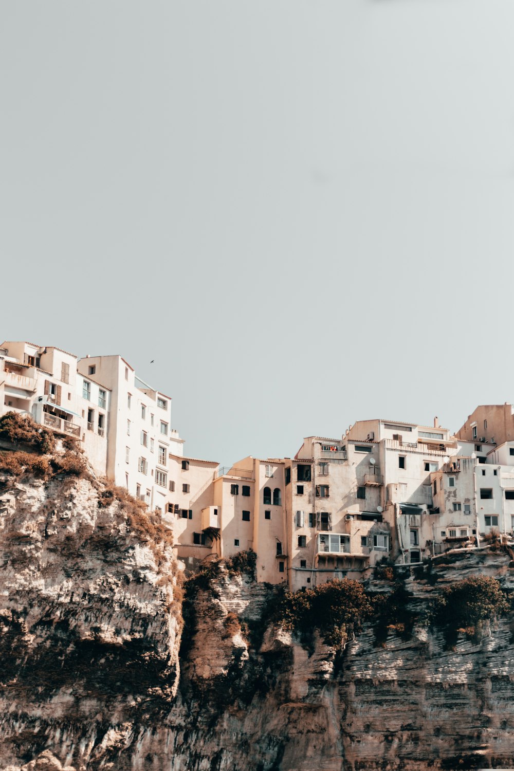 a group of buildings on a hill