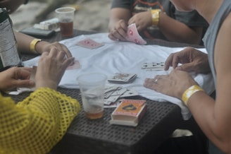people sitting around a table