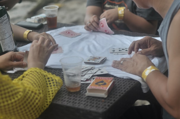 people sitting around a table