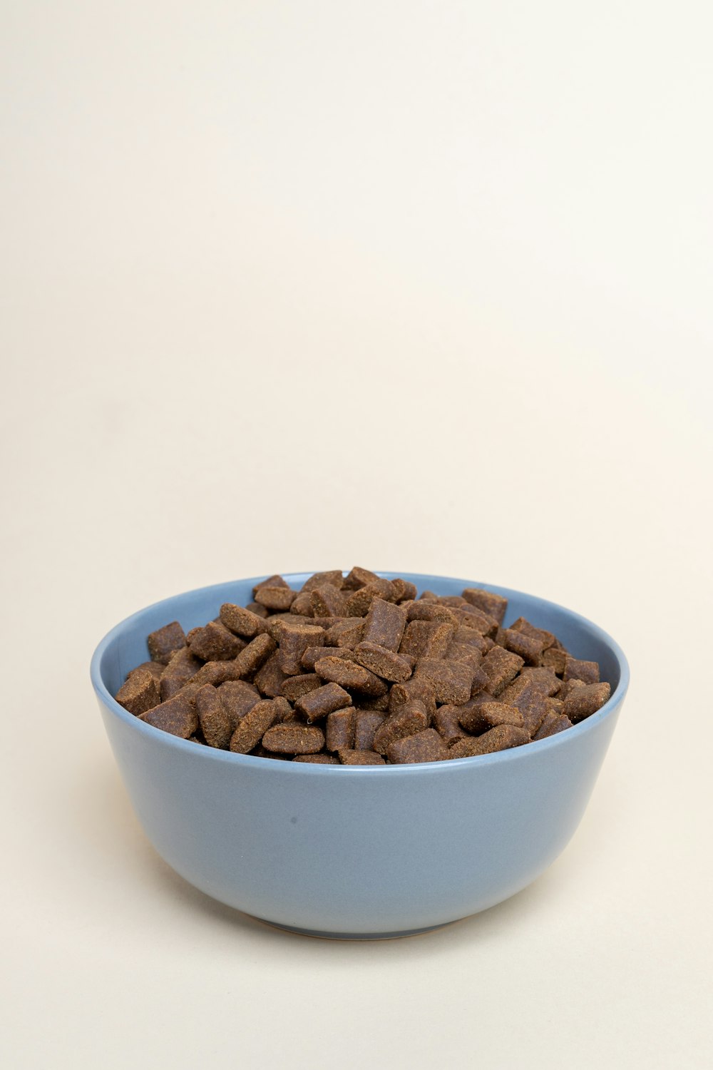 a bowl of chocolate chips