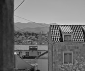 Cityscape of Monterrey with a subtle overlay of ametka's red tecate color.