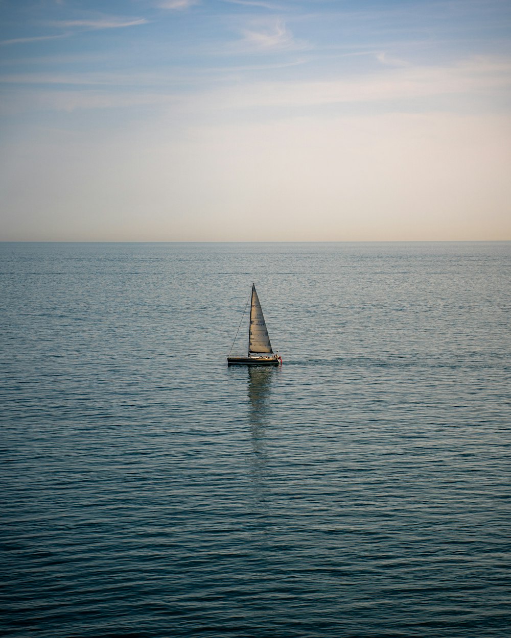 a sailboat on the water