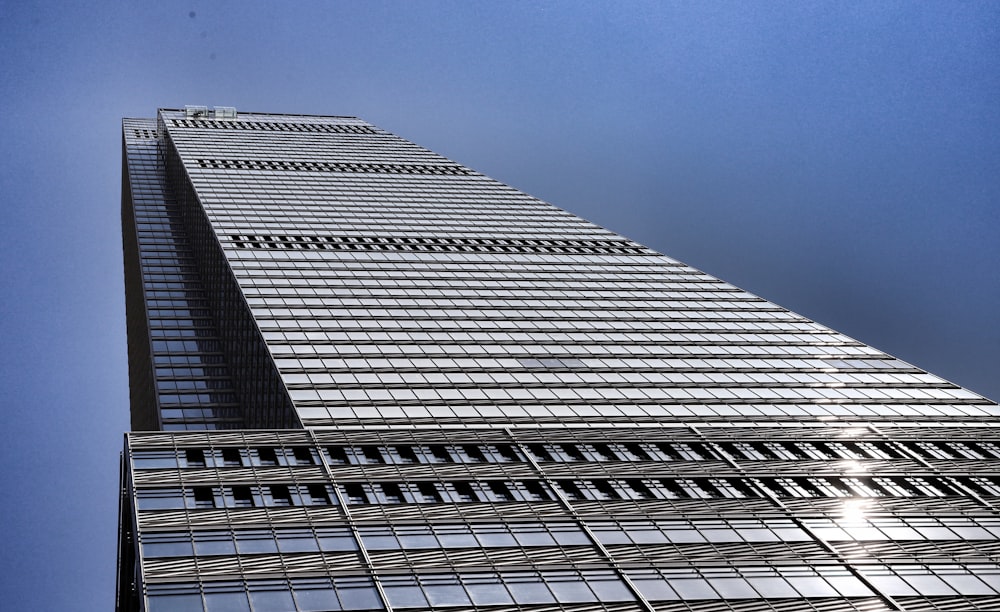 a tall building with many windows