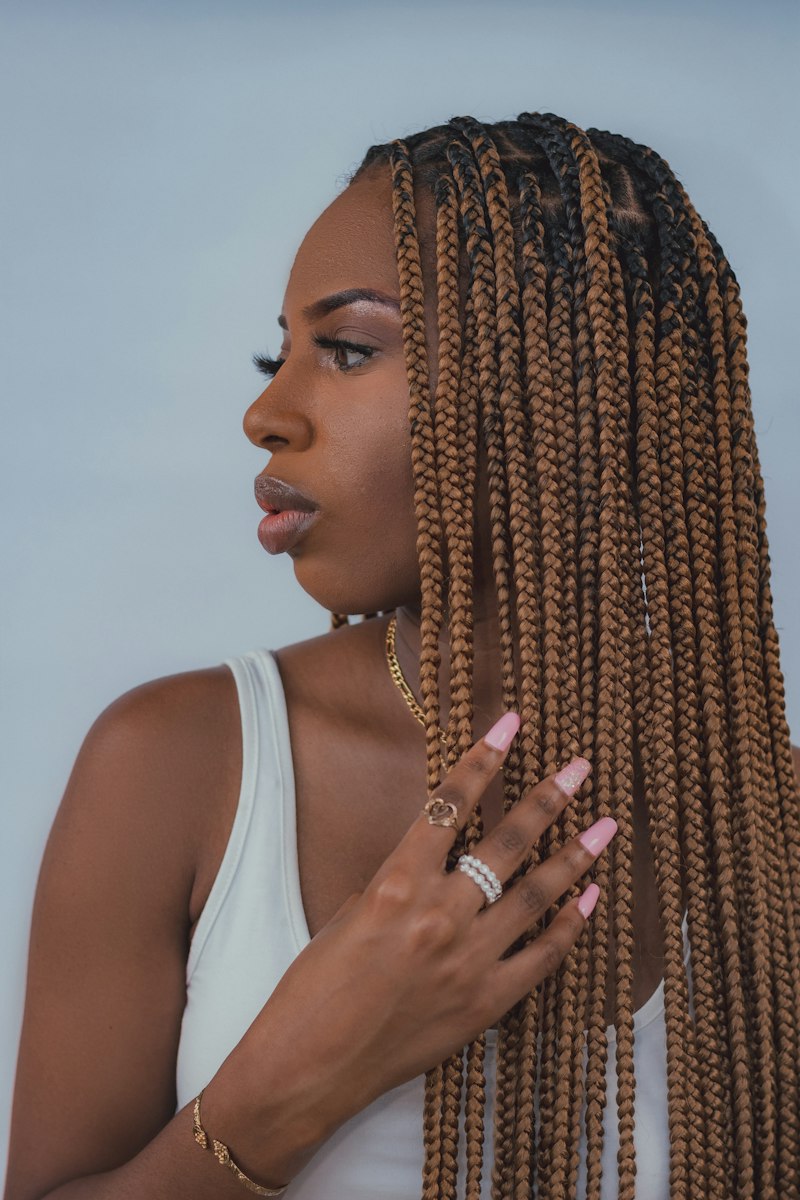 Goddess locs for the wedding.
