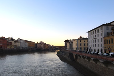 A picturesque view of the Danube River flowing through Timisoara.