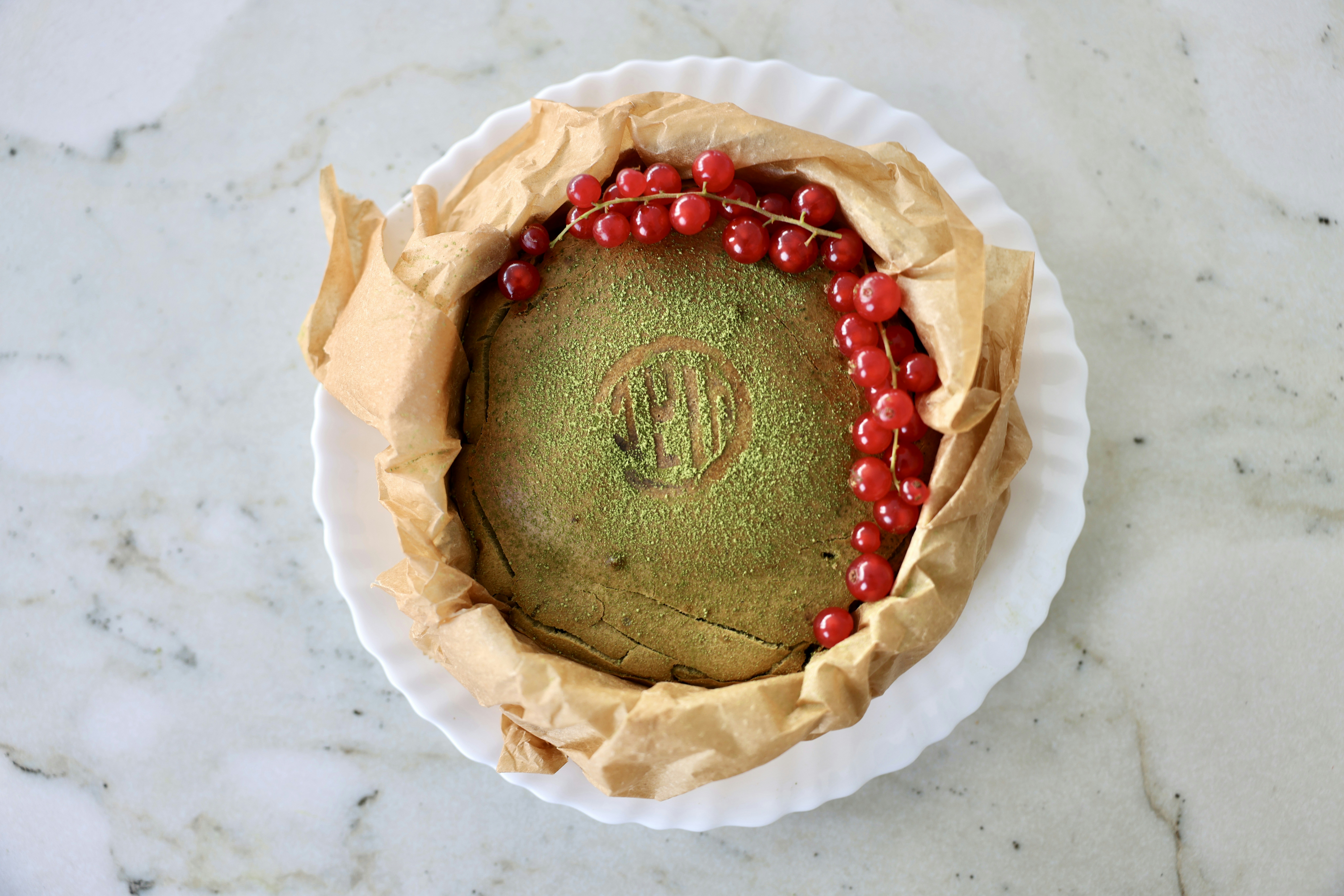 Matcha Basque Cheesecake
