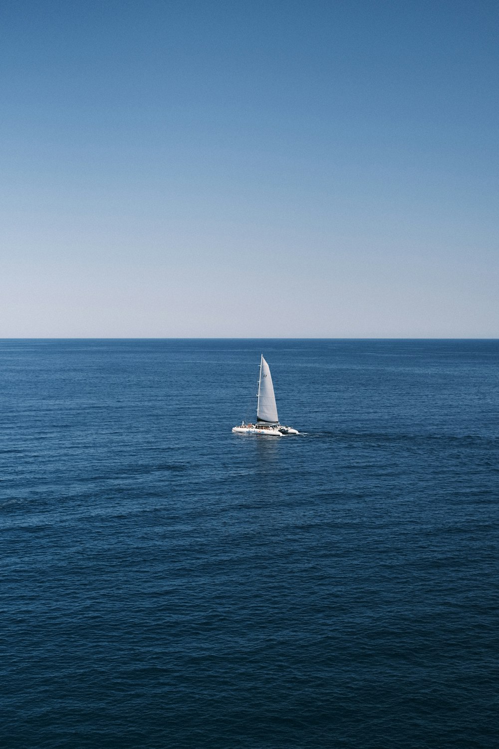 a sailboat on the water