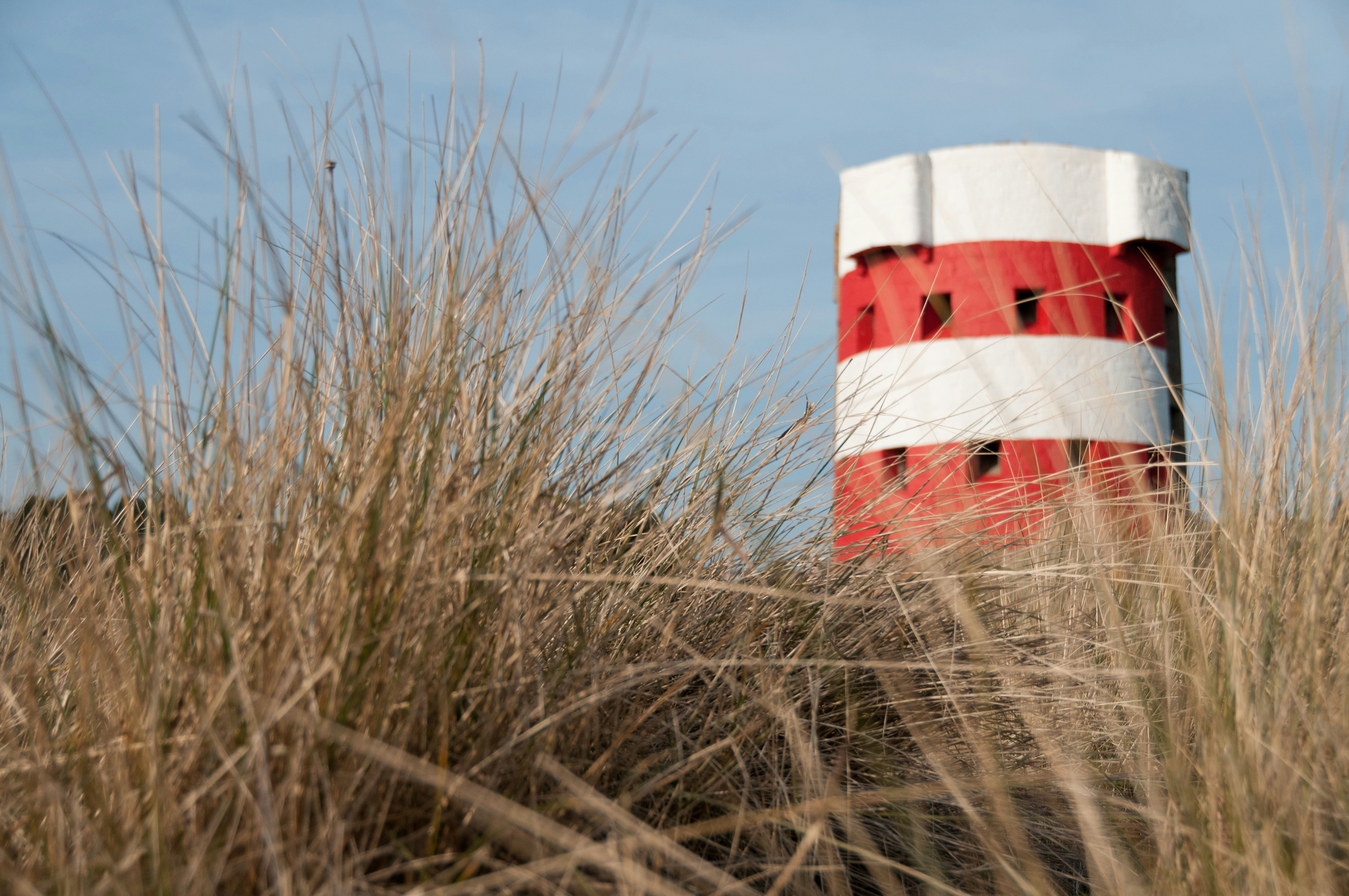 Martello Tower on Ouaisné Common, Ouaisné Bay, St. Brelade, Jersey, Channel Islands