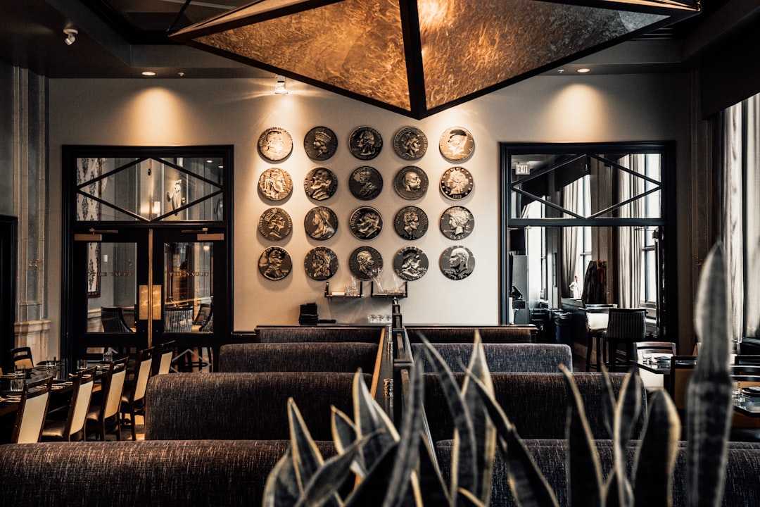 a room with chairs and tables, Sophisticated American Cuisine (Bambara) in the heart of Salt Lake City, Utah.