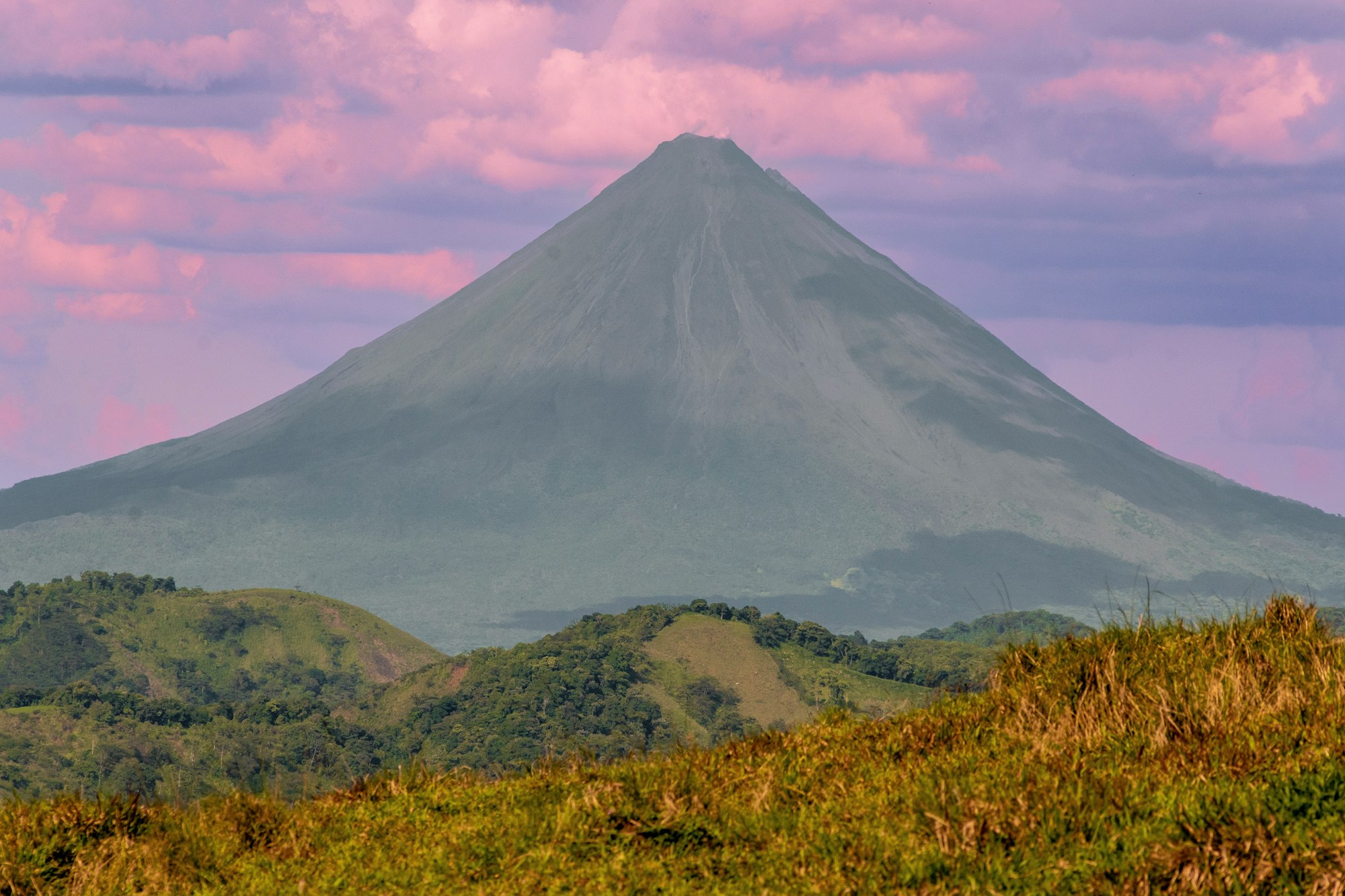 Volcan Arenal on a moody eveningâ€¦