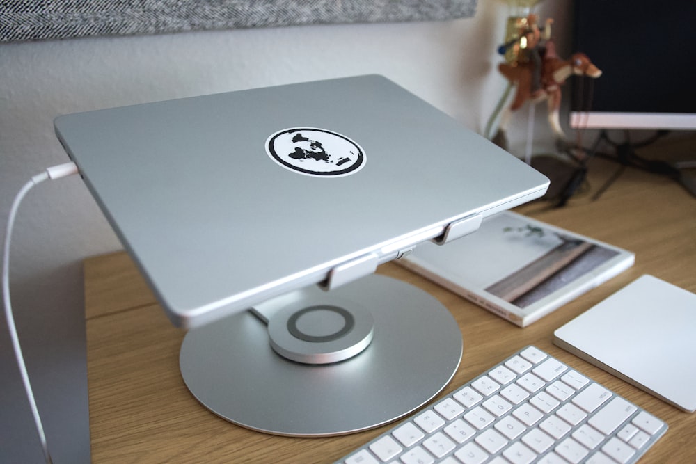 a laptop on a table