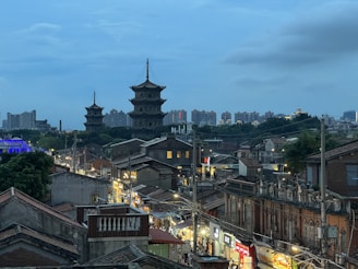 A panoramic shot of Hanoi skyline at dusk, symbolizing the local focus of Certis Advisory’s services.