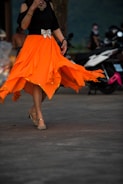 a person wearing a dress