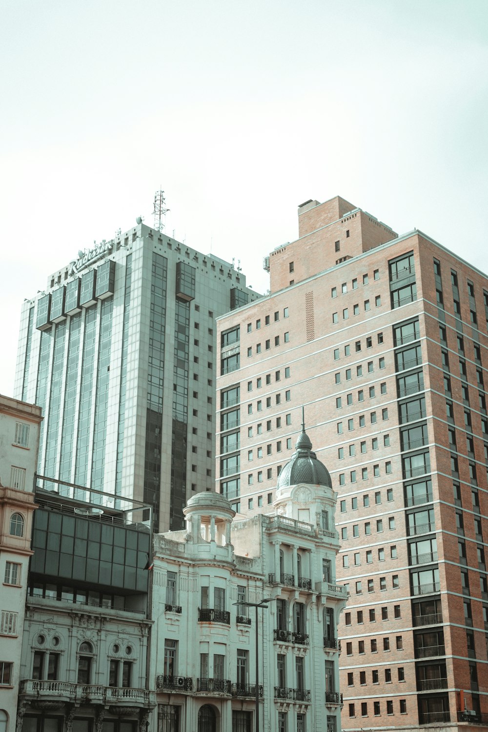 a group of buildings