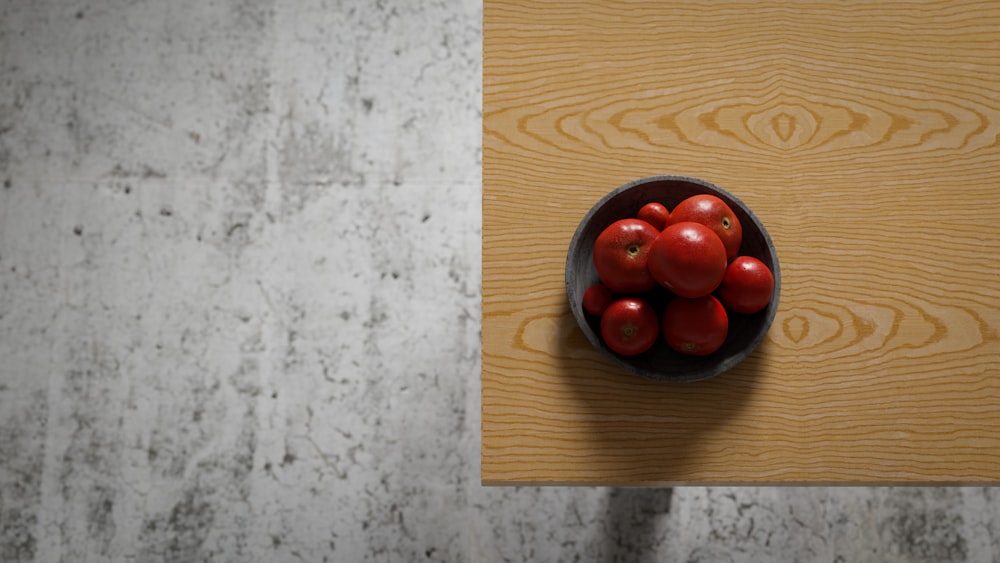 a bowl of cherry tomatoes