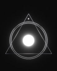 a light in the shape of a circle