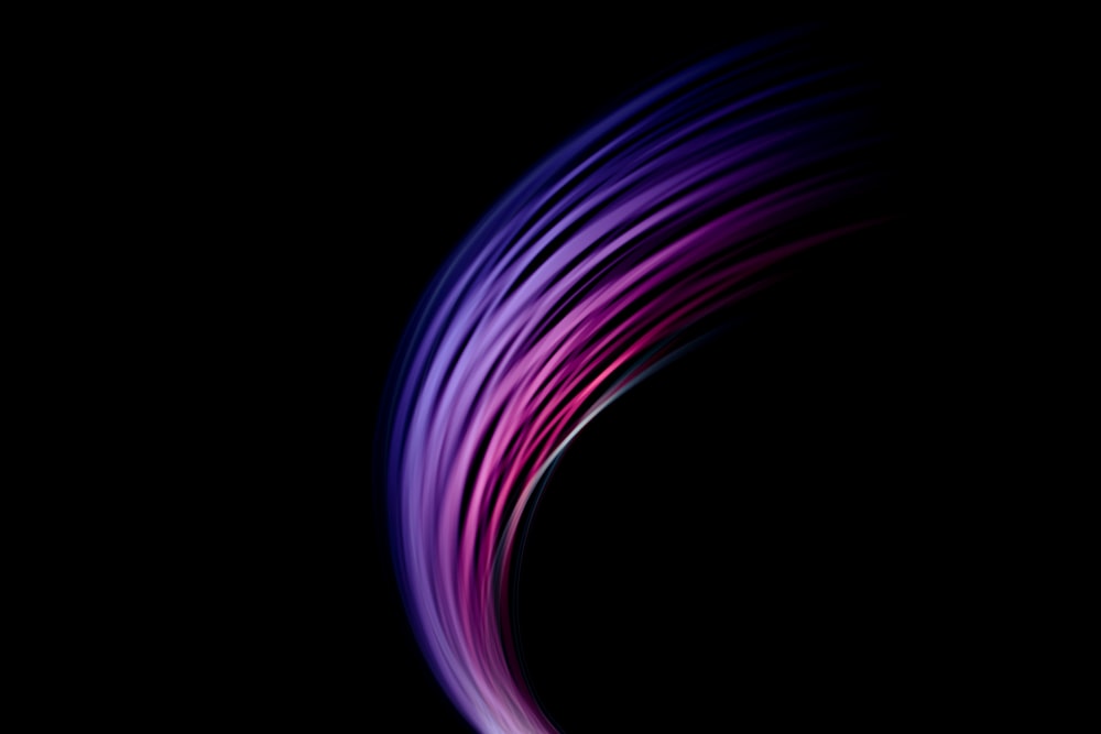 a purple and blue swirl