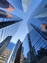 a group of skyscrapers