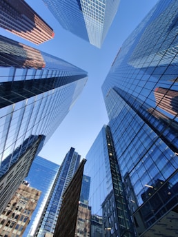 a group of skyscrapers