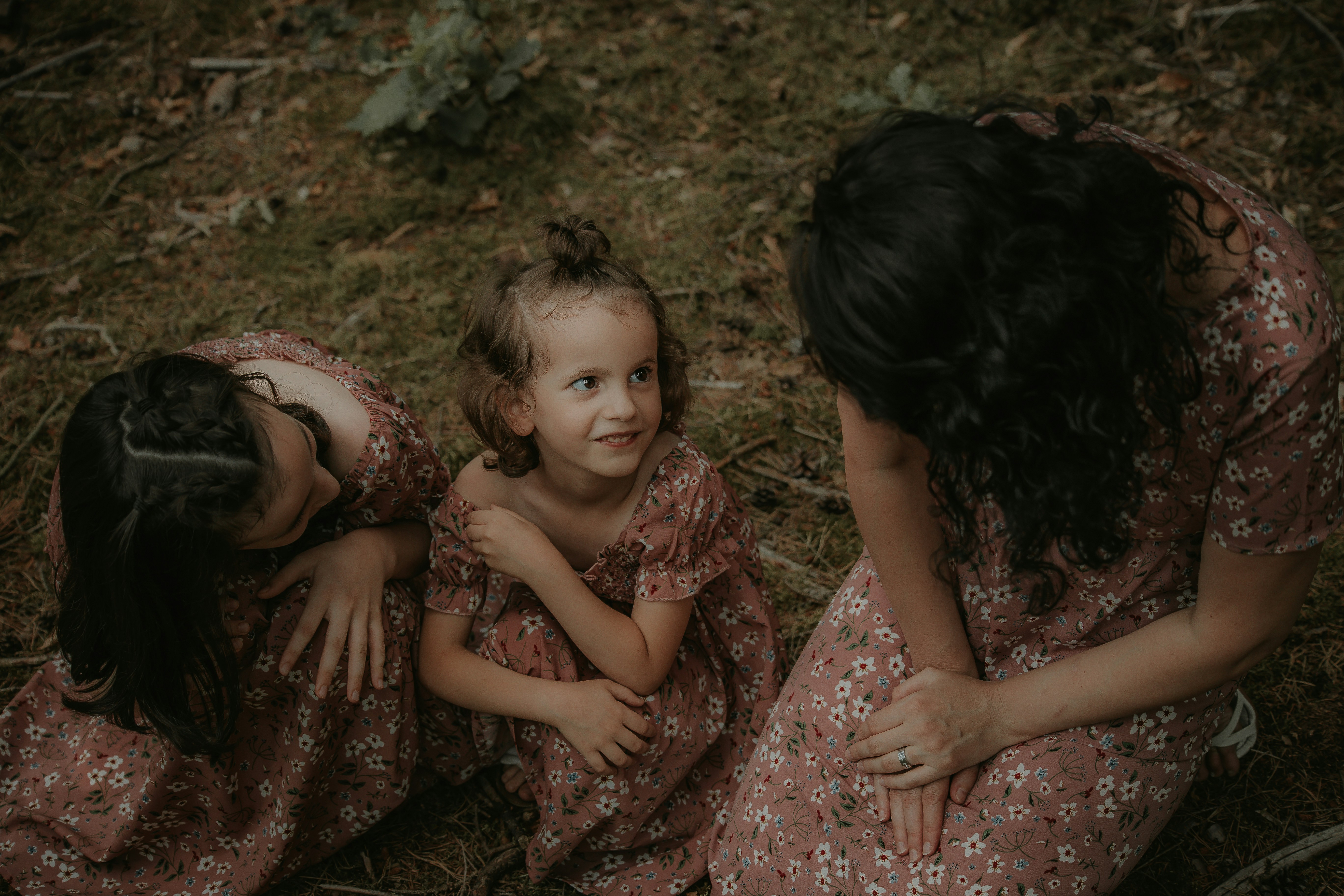 Person holding child