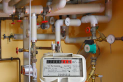 a machine with wires