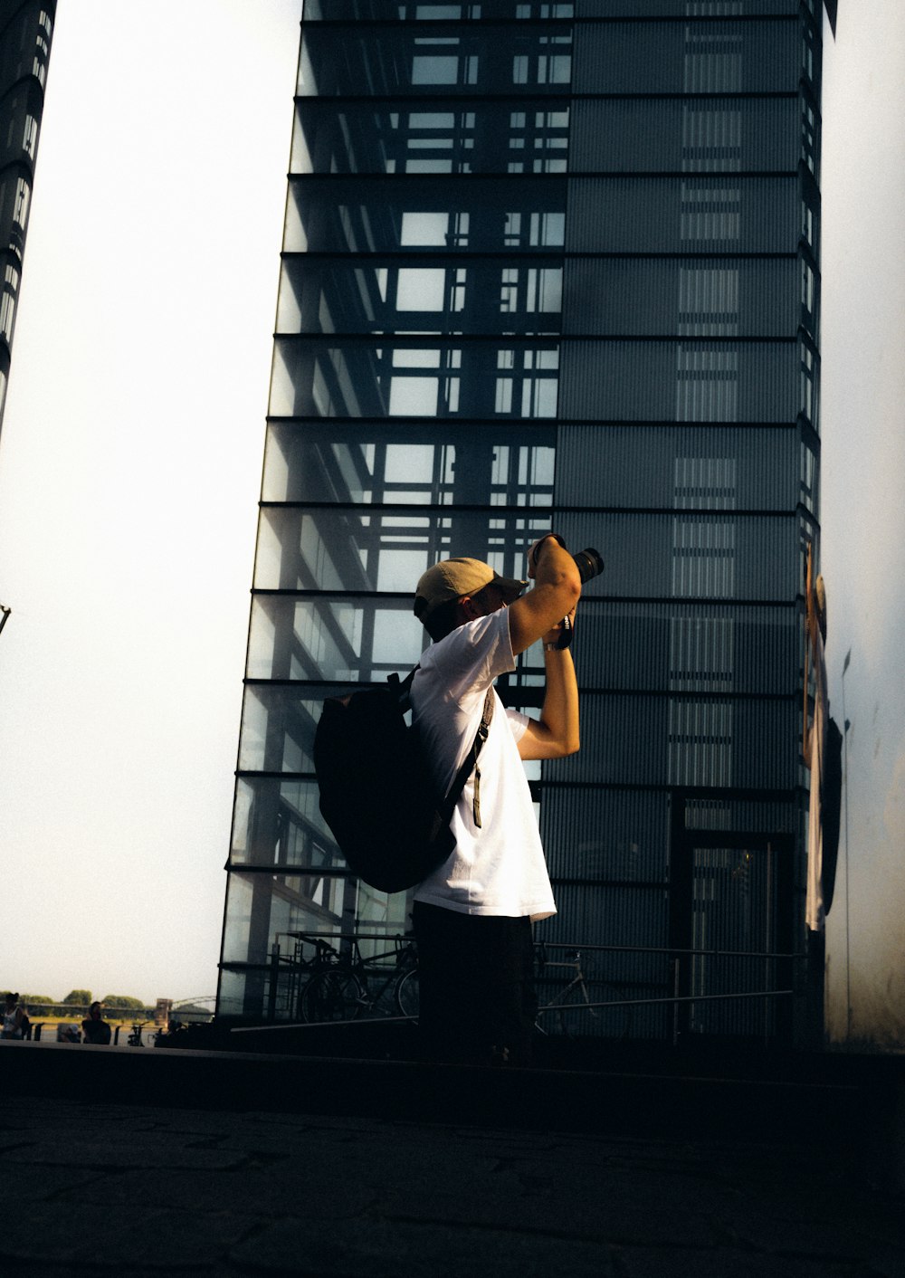 a person holding a baseball bat