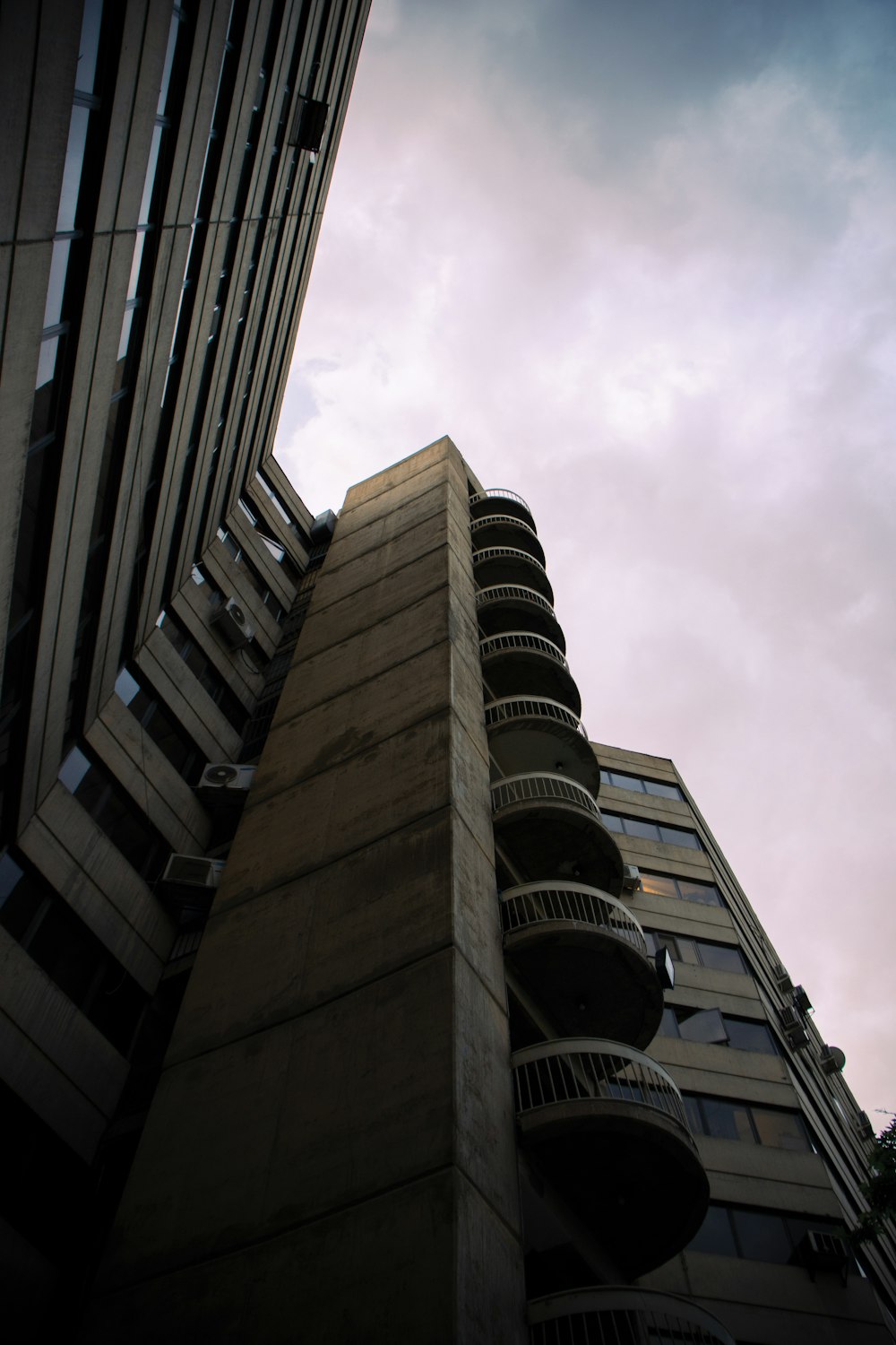 a tall building with a tower