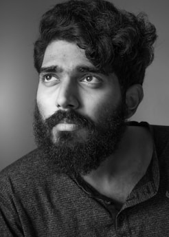 a man with a beard