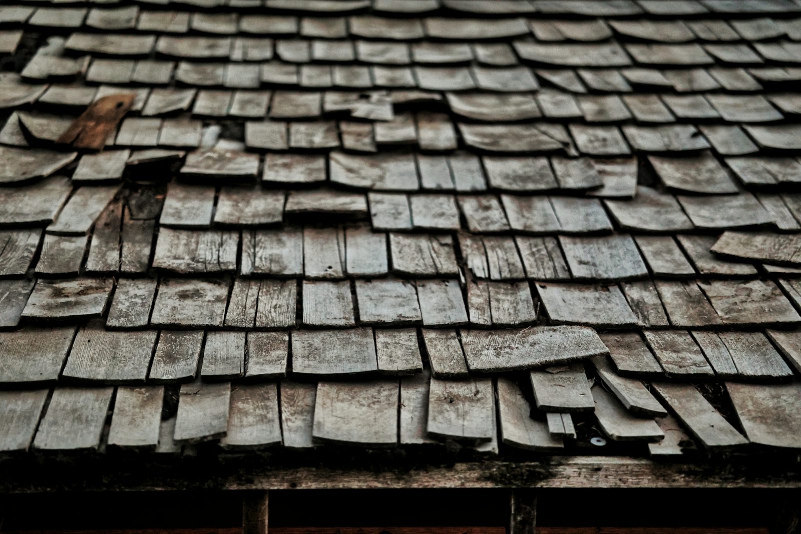 Roof damage after severe weather
