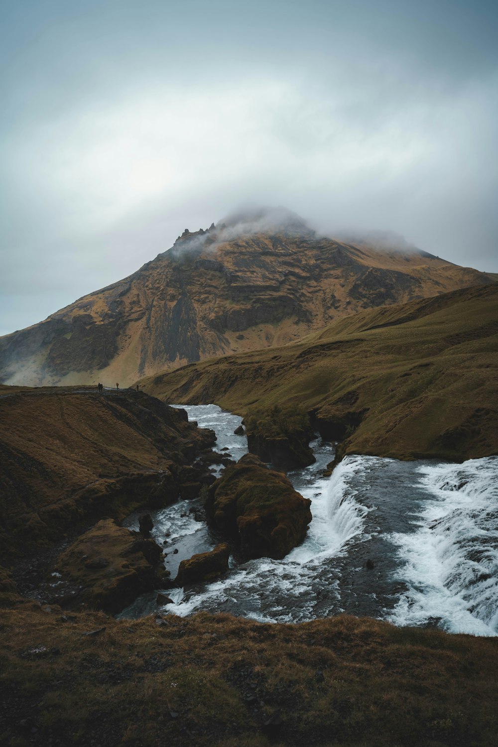 a river running through a valley