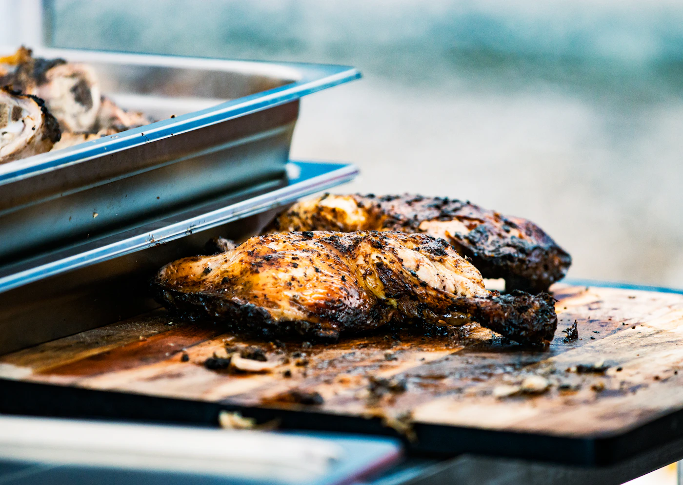 Jerk chicken jamaïcain