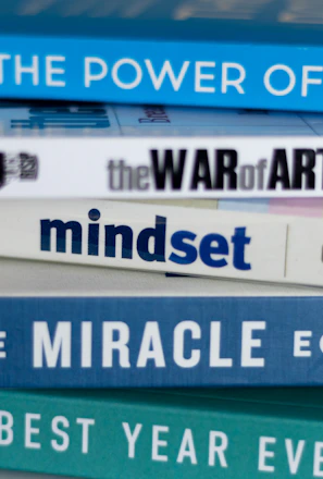 A stack of four ebooks with covers showing themes of healing and decision-making in marriage.