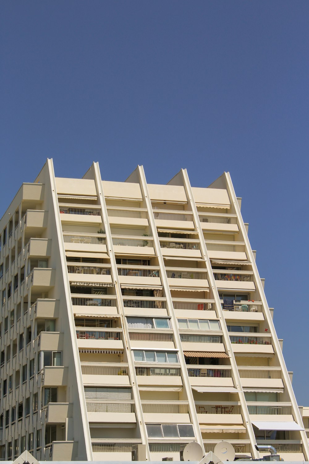 a tall building with many windows