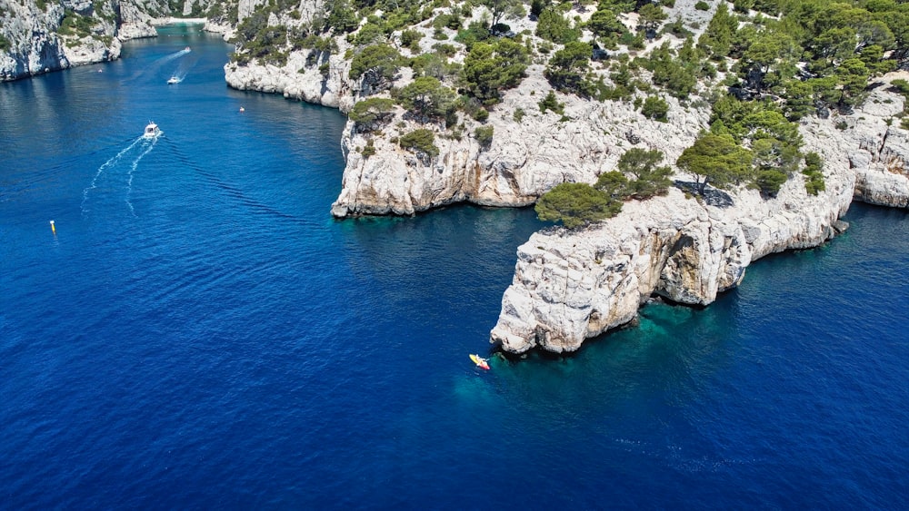 a group of islands surrounded by water