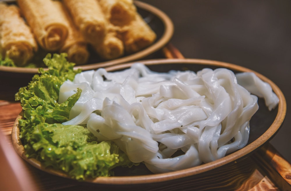 a bowl of food