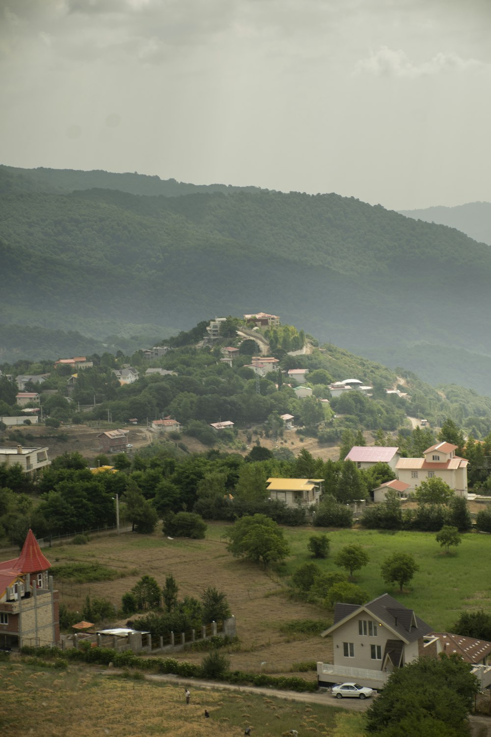 a town in the valley