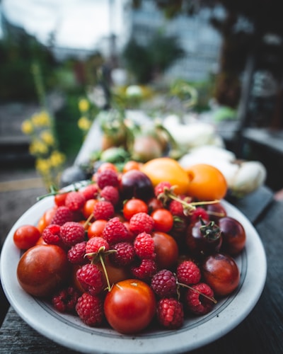 a bowl of fruit