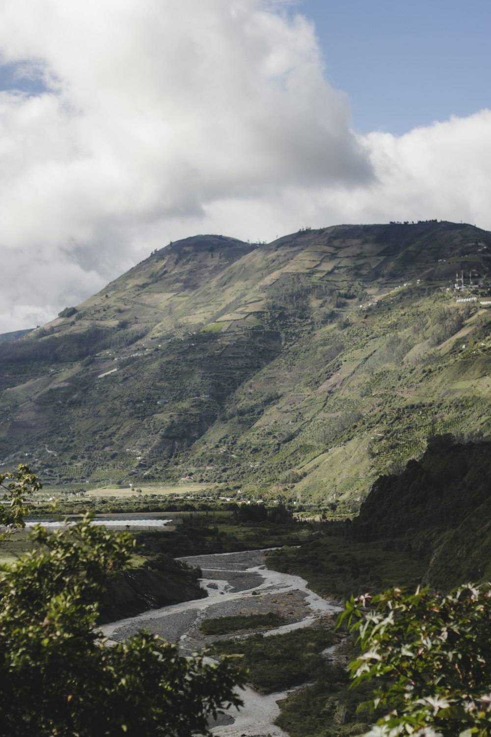 a river running through a valley