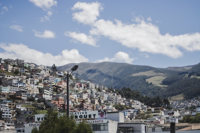 Residential development in Quito