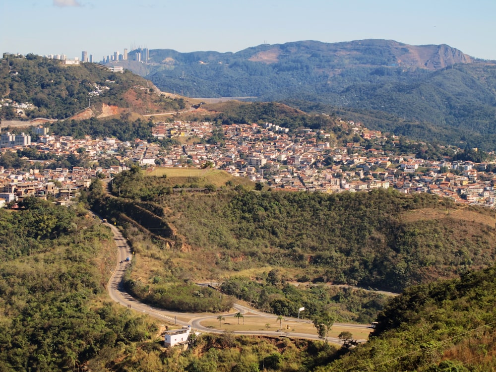 a city in the mountains